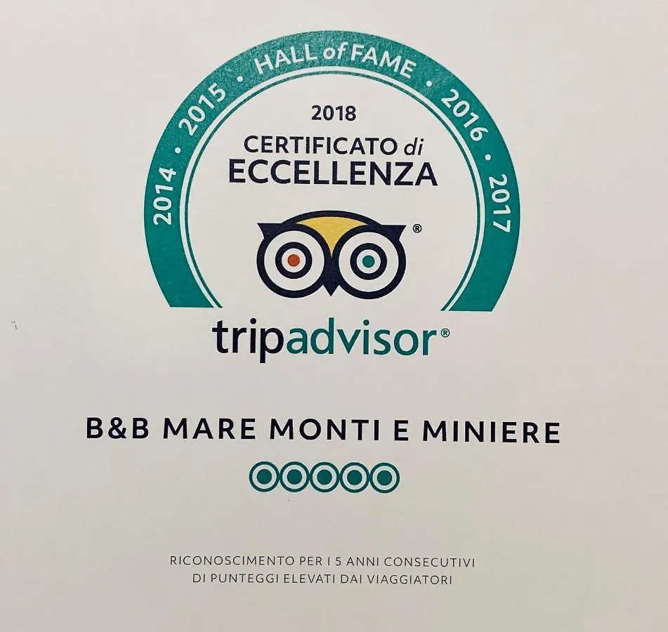 Couette-café B&B Mare Monti Miniere Iglesias